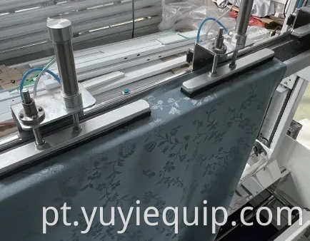 Ajuste de altura de cortina totalmente automático industrial e máquina de corte Yuyi 1.2kw 220V com garantia de 1 ano